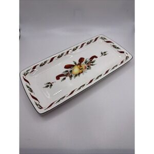 Royal Doulton Bone China Festival Serving Tray‎ 11''x 5.5''.